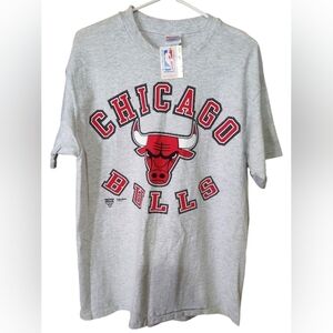 NEW Vintage 1990s Single Stitch Chicago Bulls NBA Short Sleeve T Shirt